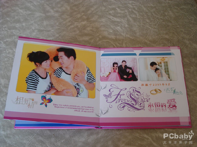 照片書的工藝和影樓是一樣的，很有質(zhì)感