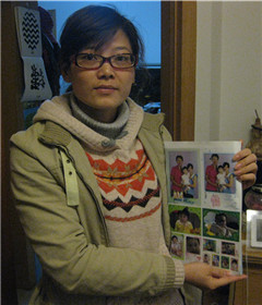 看看吧，其實(shí)照片書(shū)是A4尺寸，跟我一起明顯就看不出來(lái)了